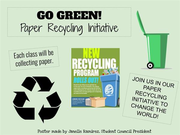 Paper Recycling Flyer